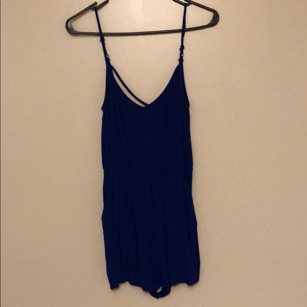 ROYAL BLUE ROMPER